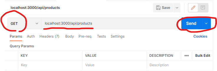 GETリクエストを送信する